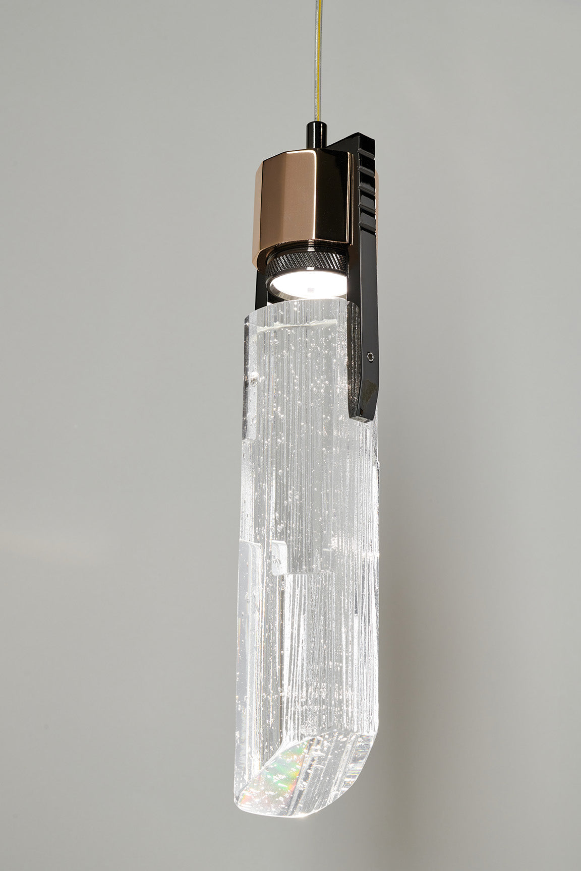 Chandelier with 5 Natural Crystal Lights 925/5