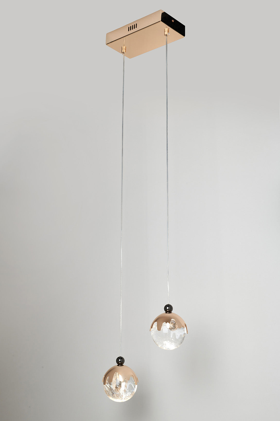 Chandelier with 2 Crystals 892/2