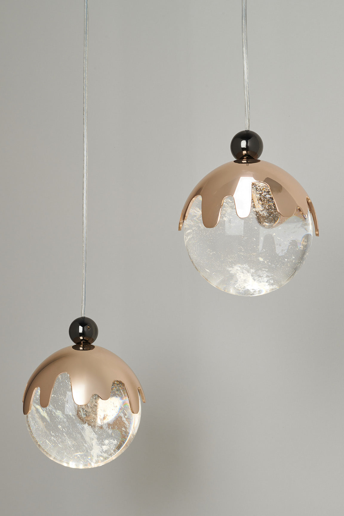 Chandelier with 2 Crystals 892/2