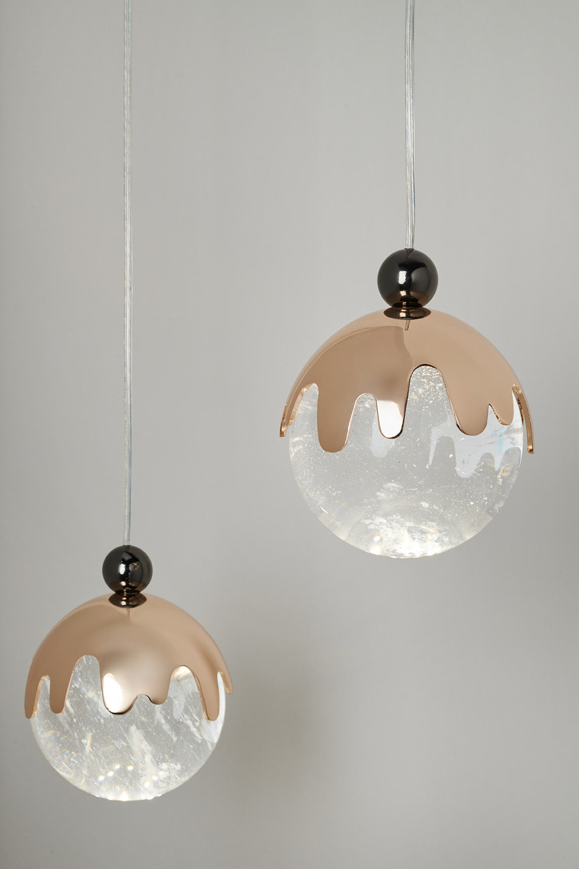 Chandelier with 2 Crystals 892/2