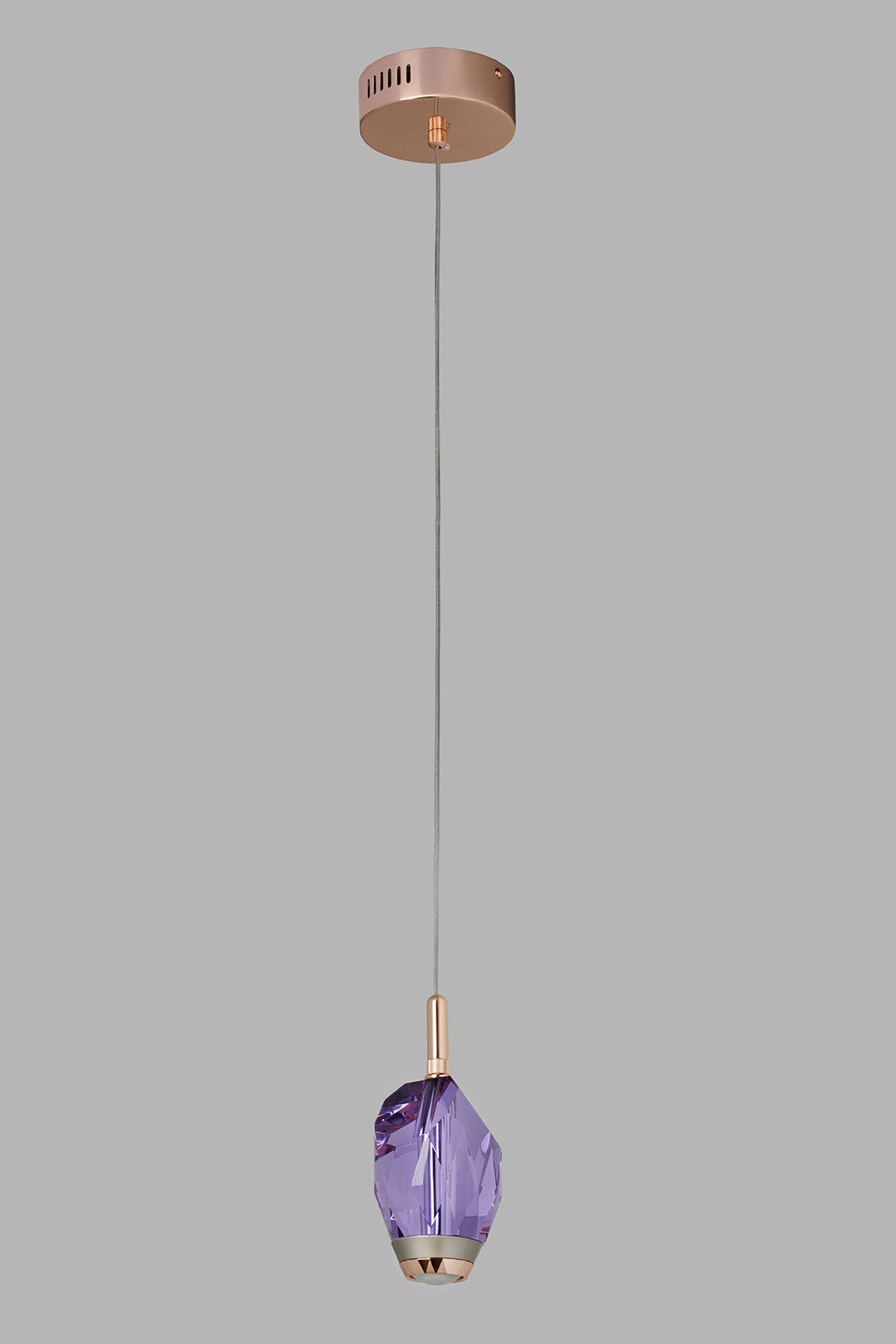 Single Amethyst Light Chandelier 926/1