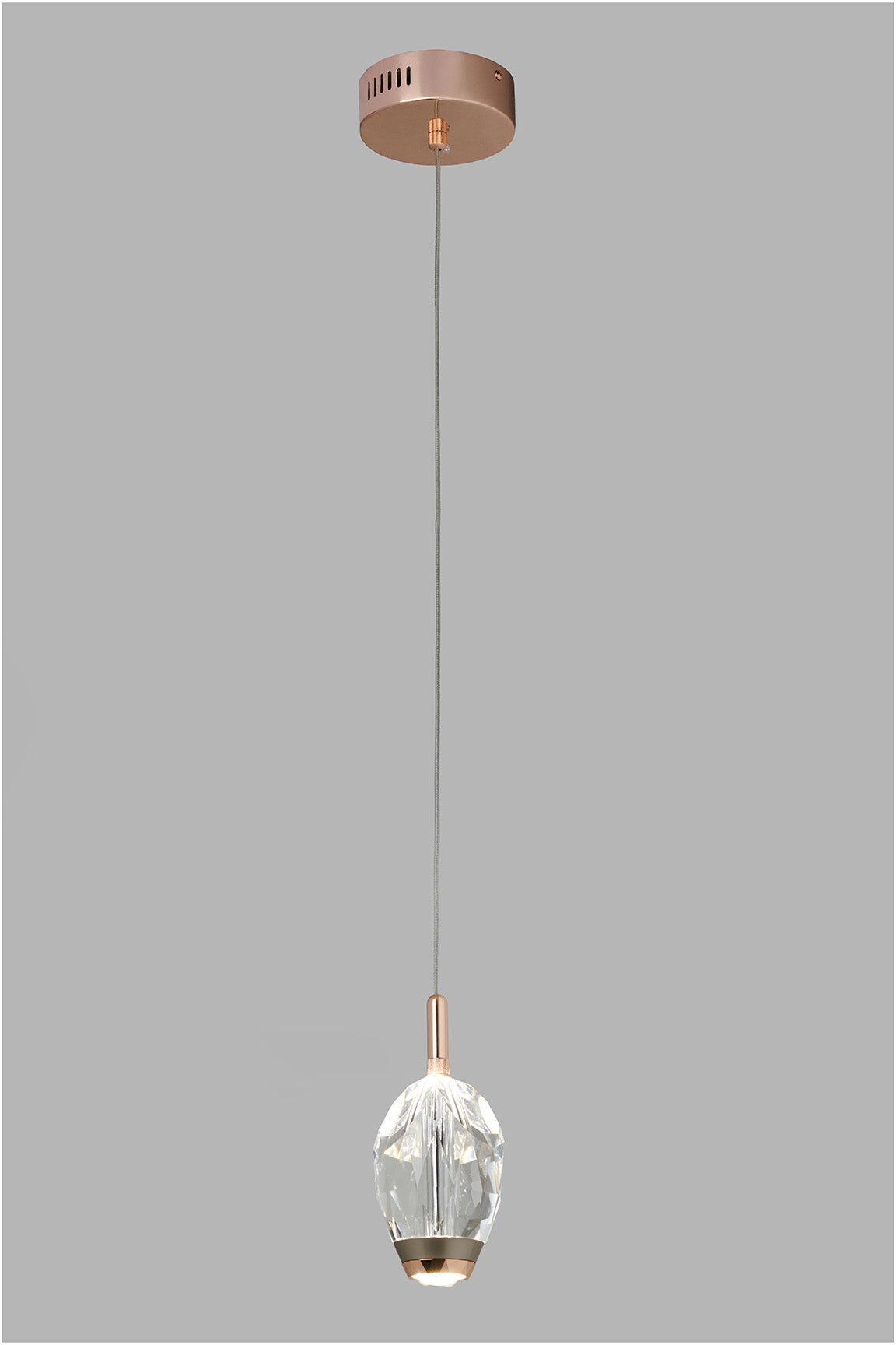 Single Clear Crystal Light Chandelier 926/1