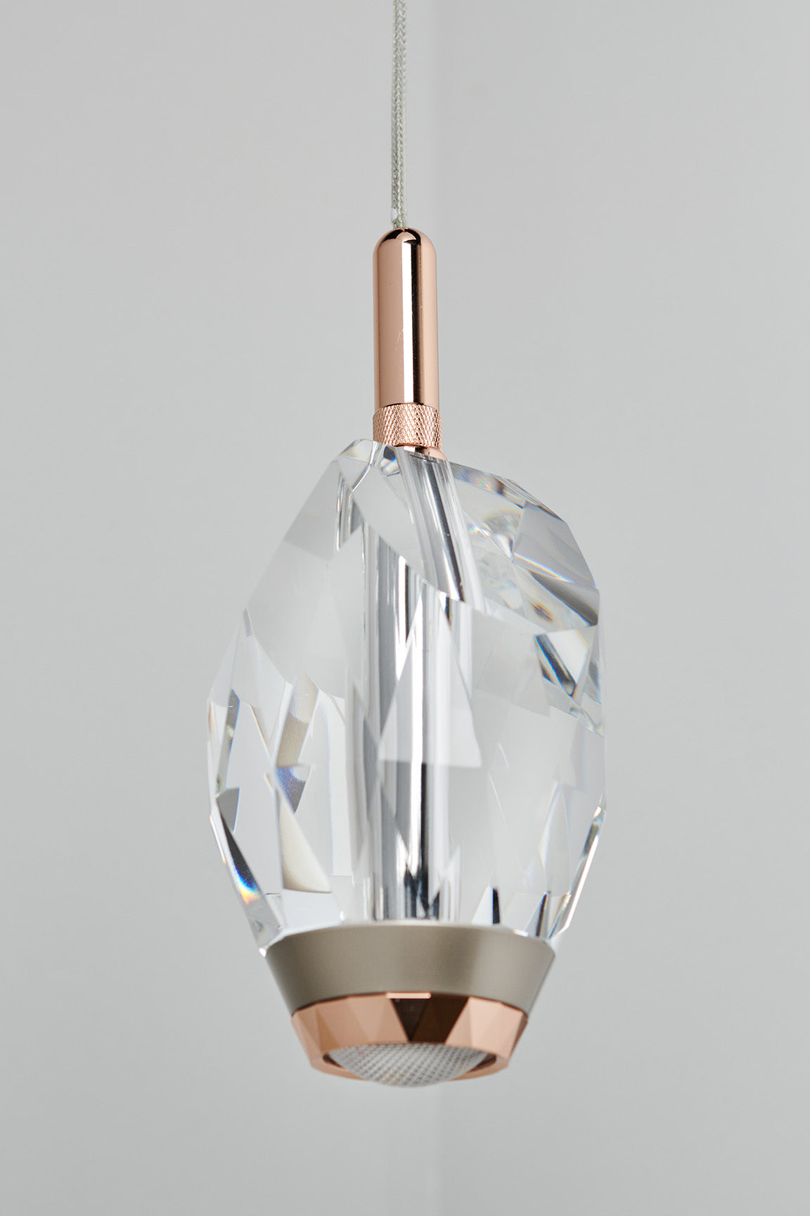 Single Clear Crystal Light Chandelier 926/1