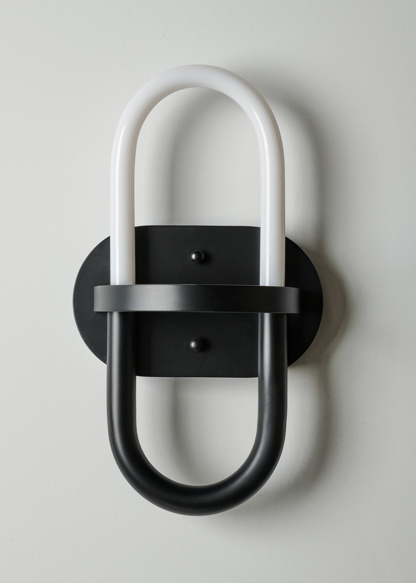 Matte Black Sconce