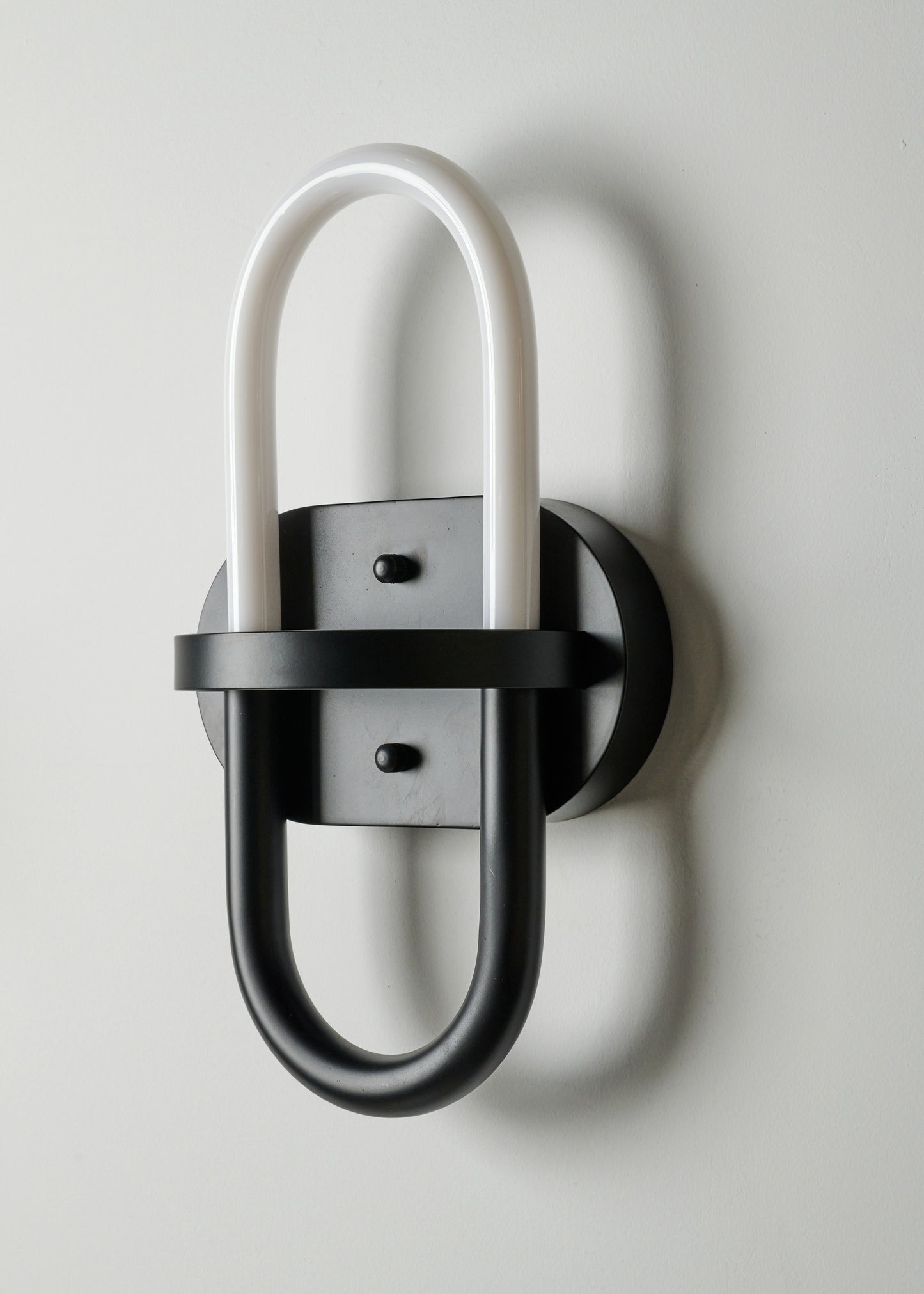 Matte Black Sconce