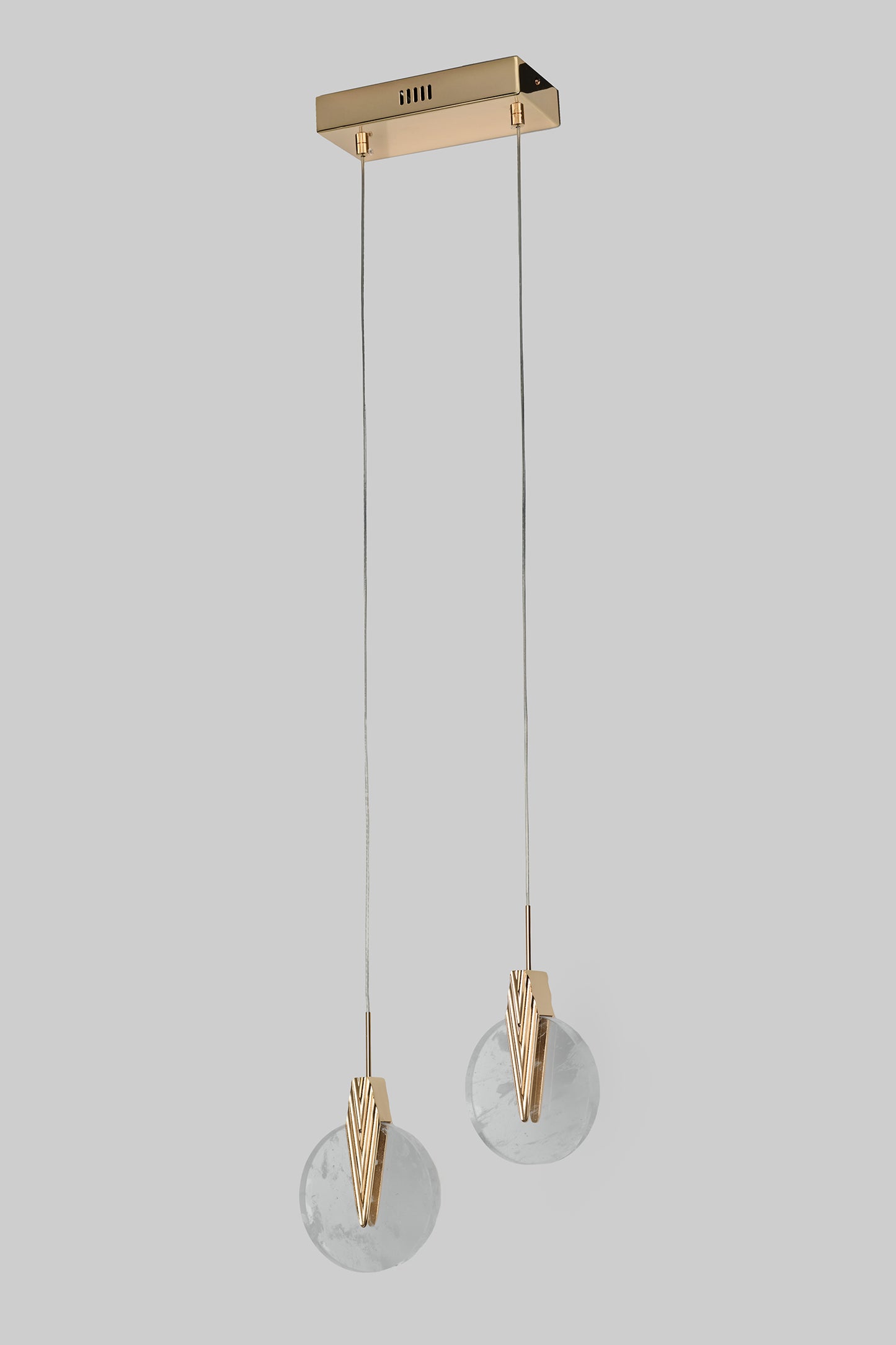 Chandelier with 2 Crystals 891/2