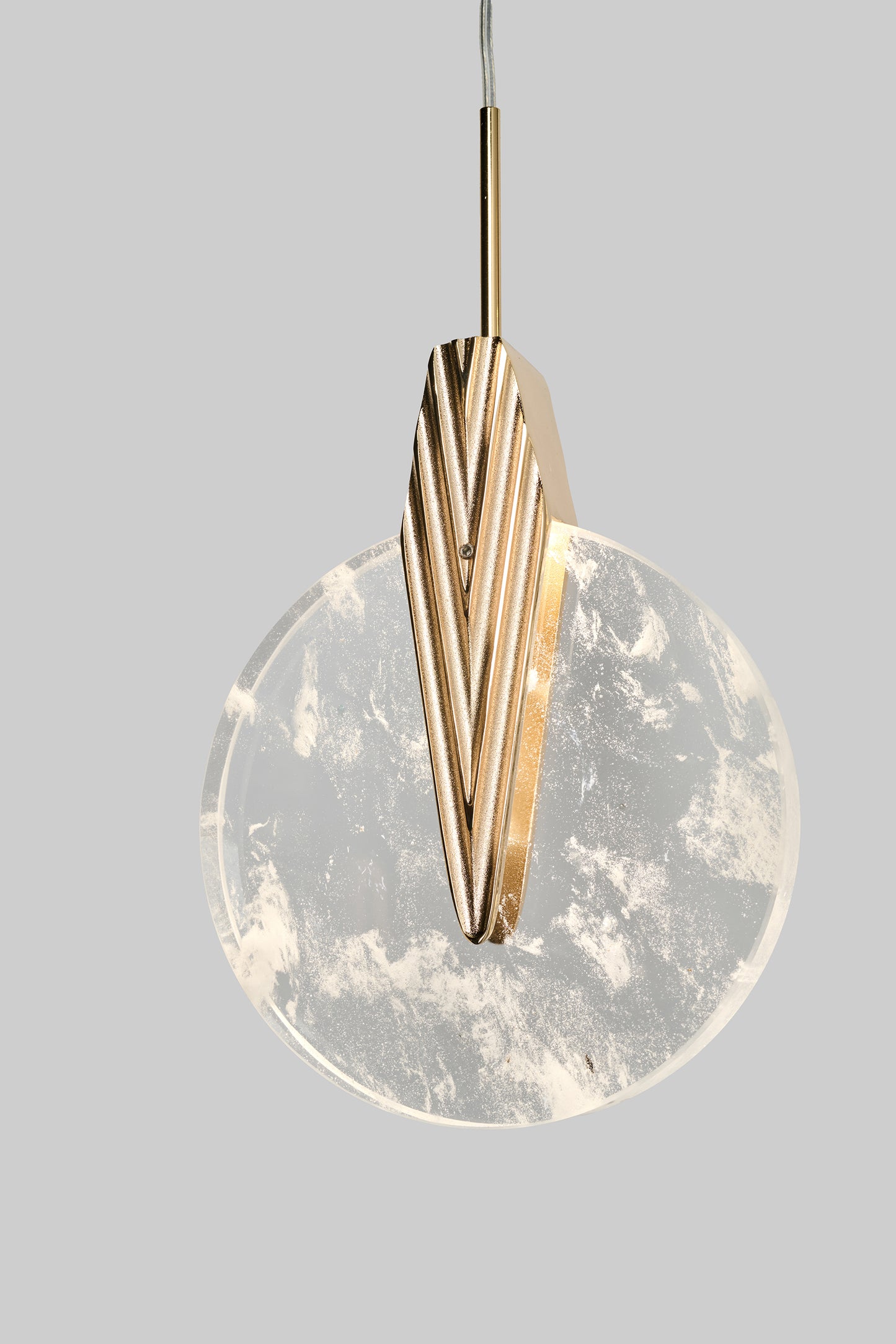 Chandelier with 2 Crystals 891/2