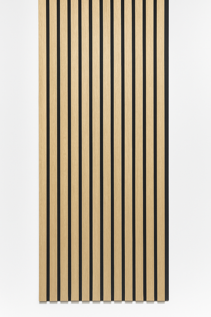 Acoustic Slat Wood Wall Panels Yellow Oak