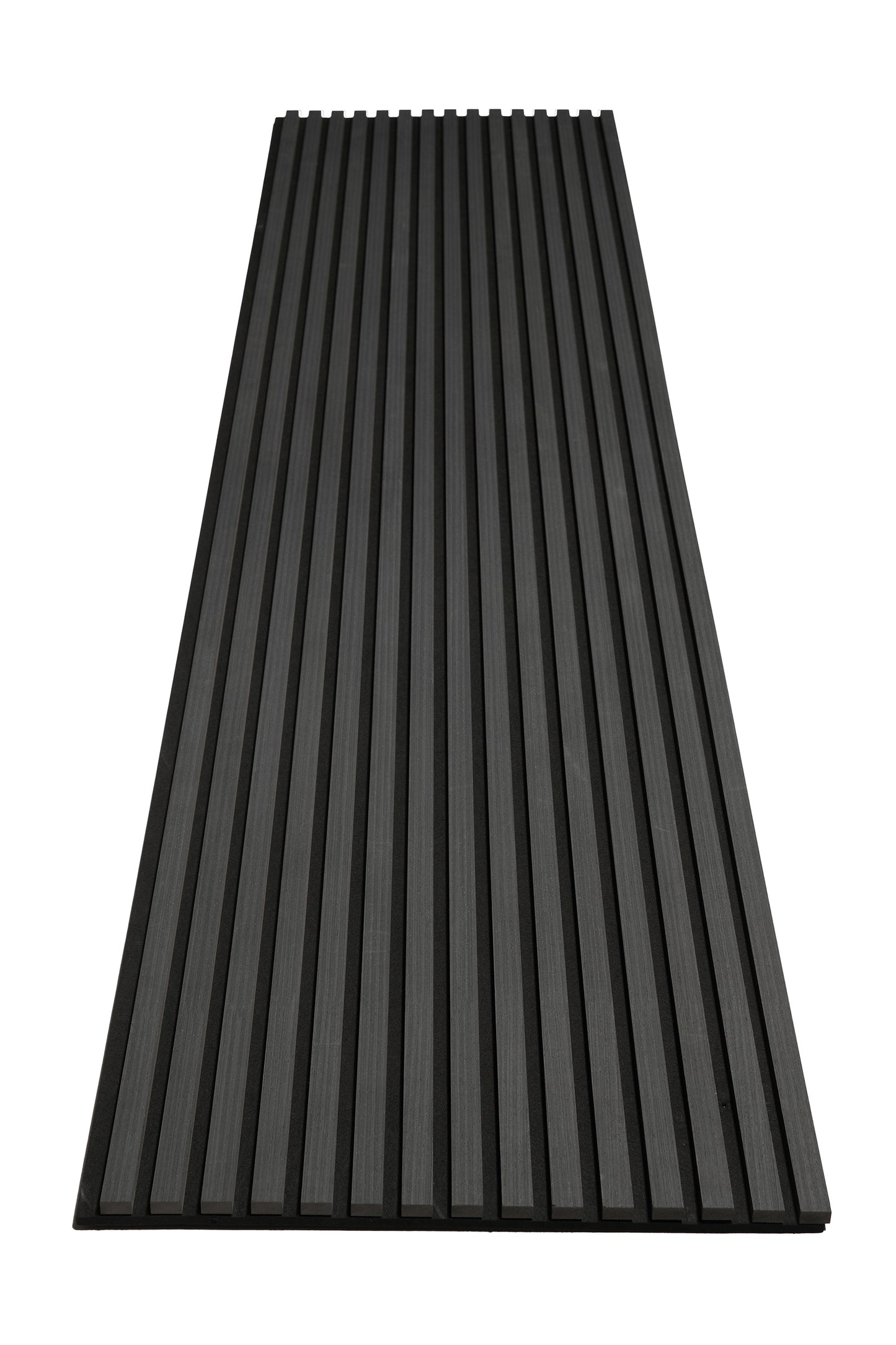 Acoustic Slat Wood Wall Panels Black